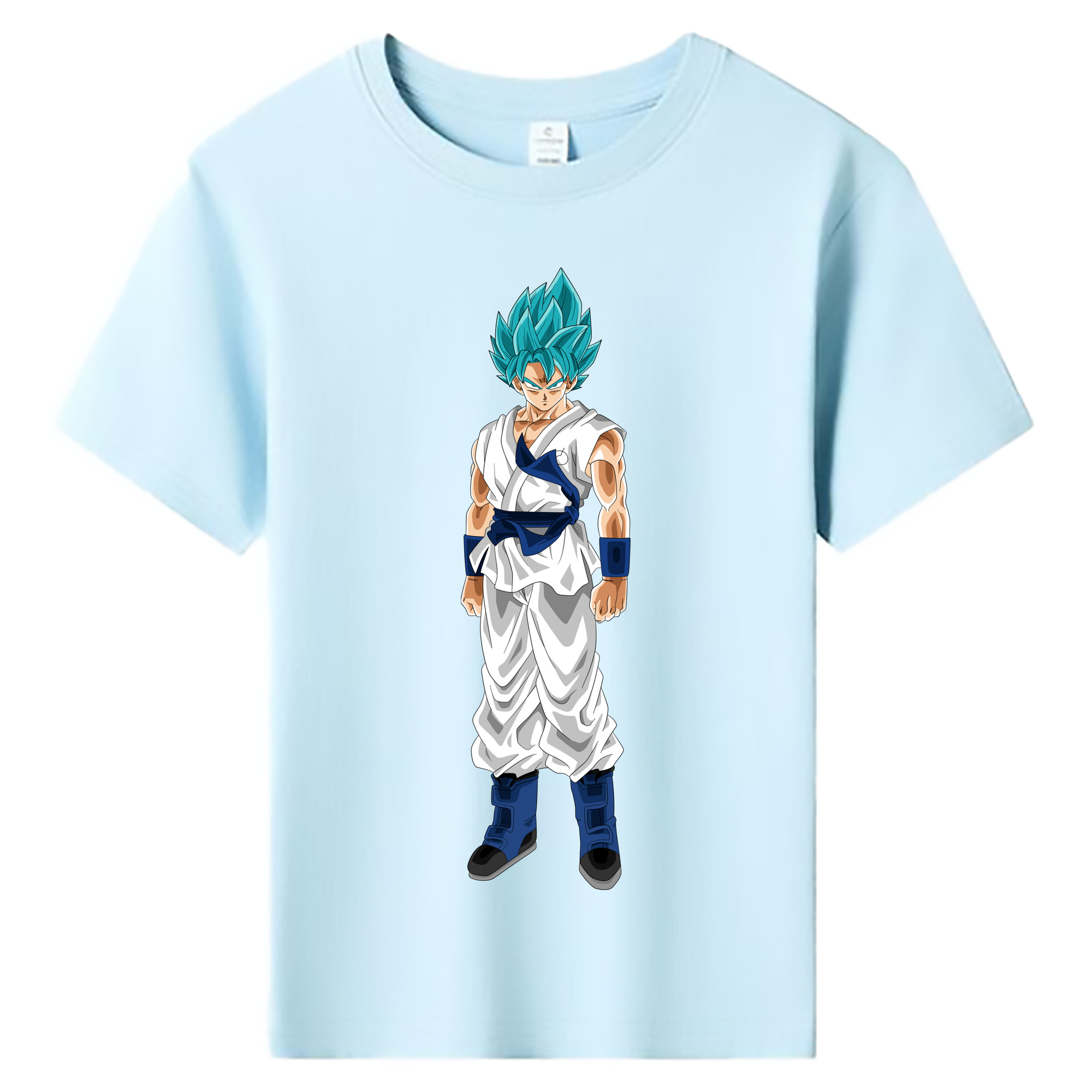 （画像用） ドラゴンボール 孫 悟飯（そんごはん）DRAGON BALL Son Gohan 綿100％キッズTシャツ（フロントプリント）